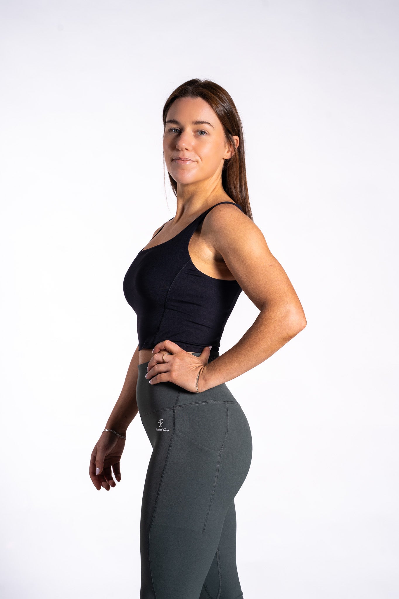 Khaki Green Leggings